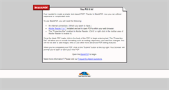 Desktop Screenshot of blankpdf.com