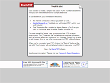 Tablet Screenshot of blankpdf.com